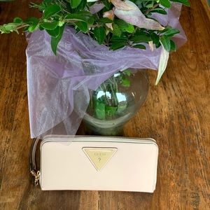 Guess Pink Clutch Wallet/Wristlet